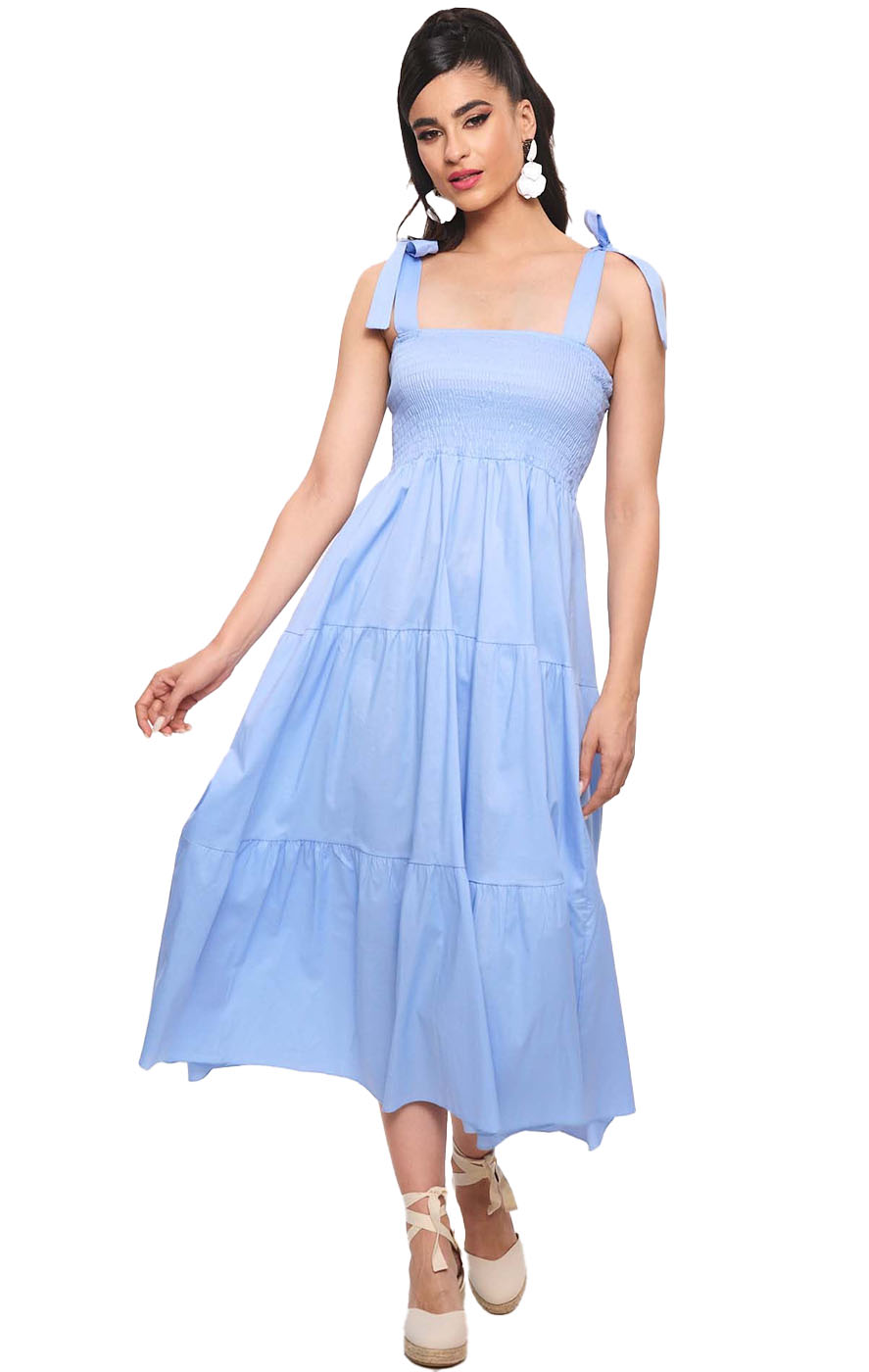 Lingerie Center Φόρεμα Blue Sky - Γαλάζιο - LC4213-Γαλάζιο-One Size